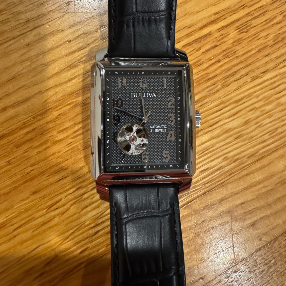Bulova Sutton - Black Automatic Watch